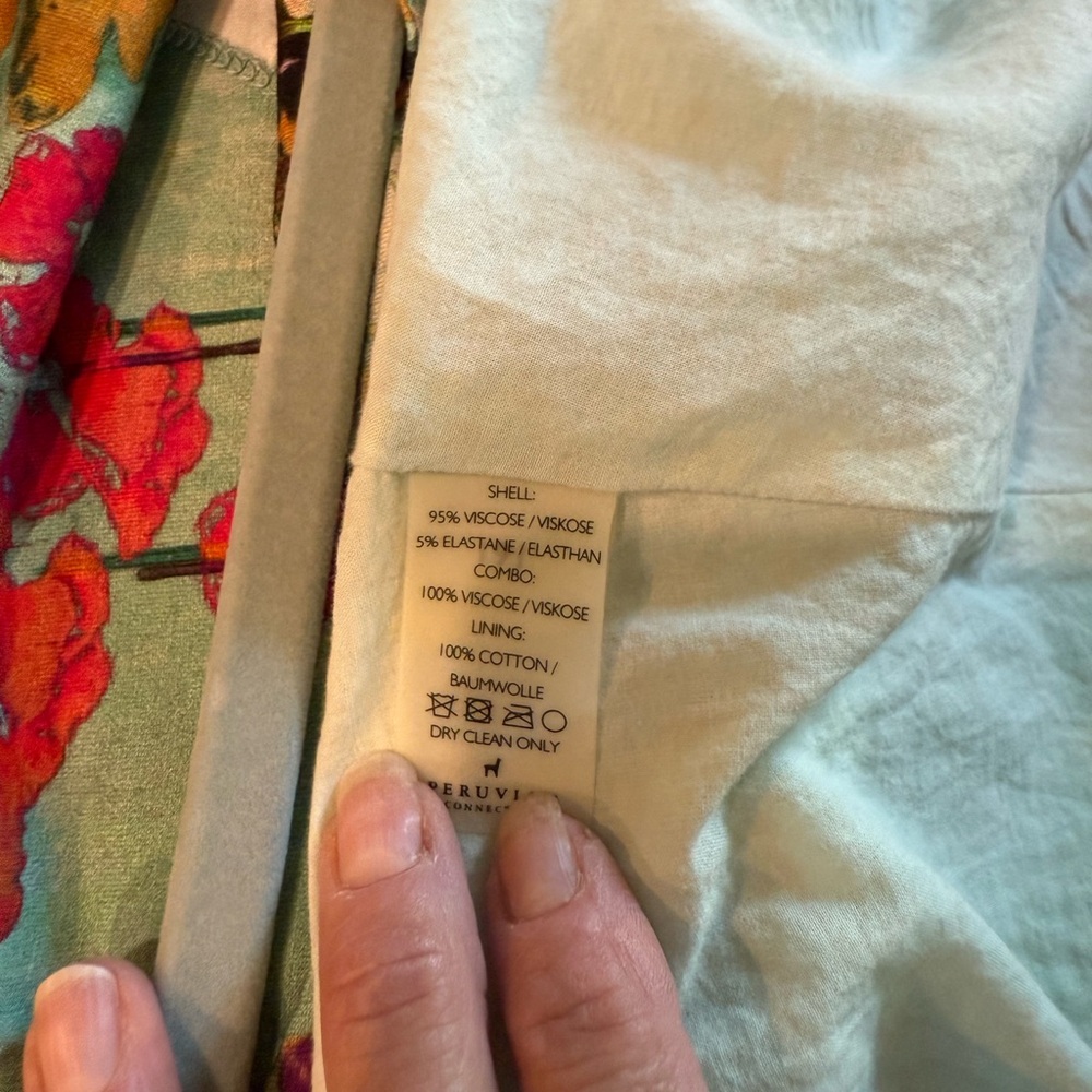 Peruvian Connection Multicolor Floral Dress - Picture 6 of 7